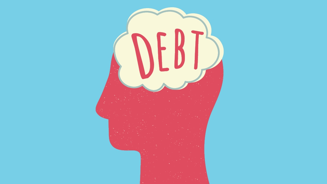 Debt support mind bubble