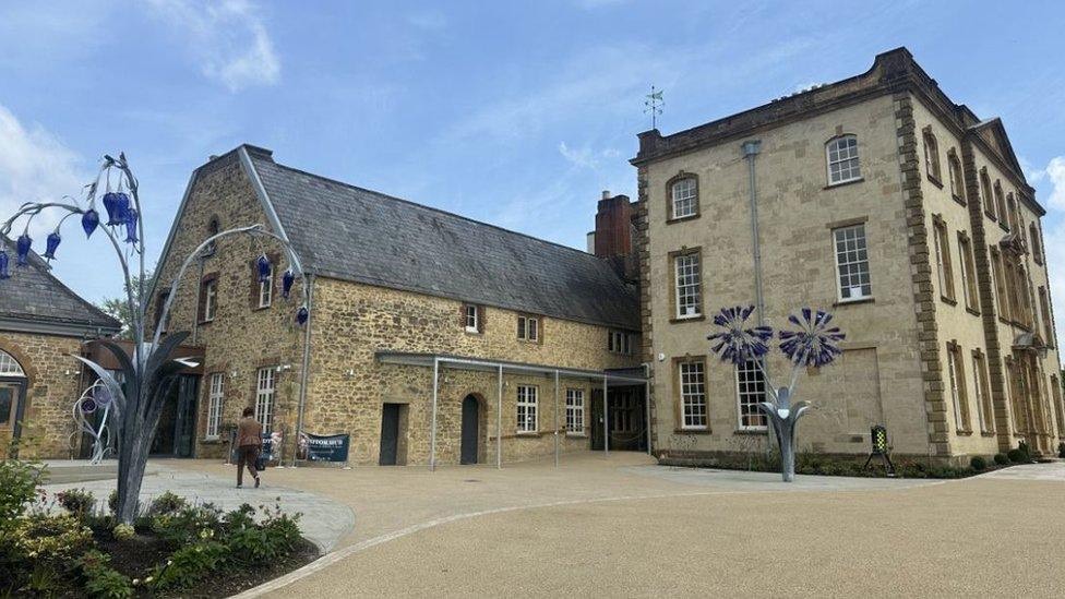 The Sherborne side of building 