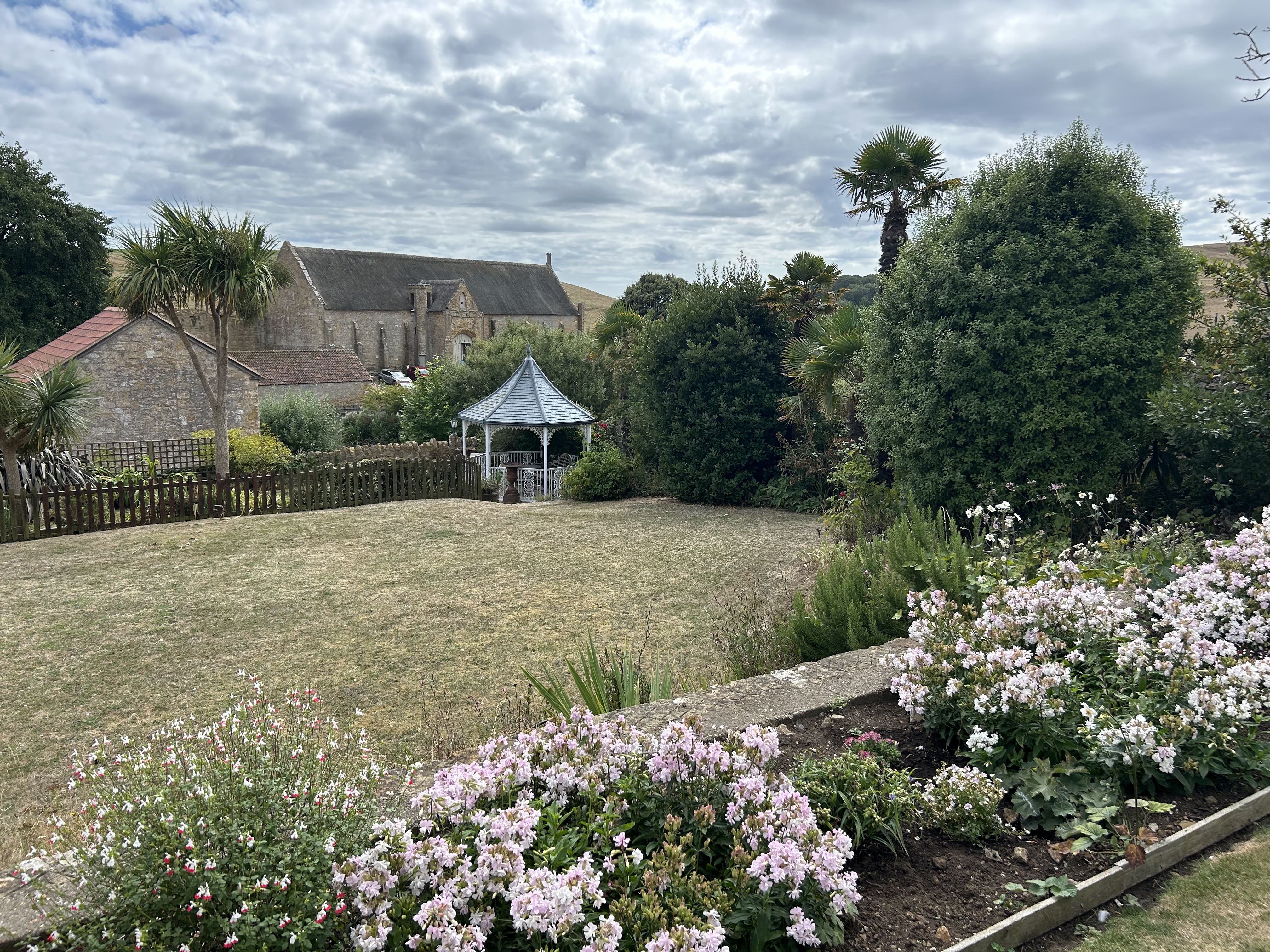 Abbey House - the terraced gardens