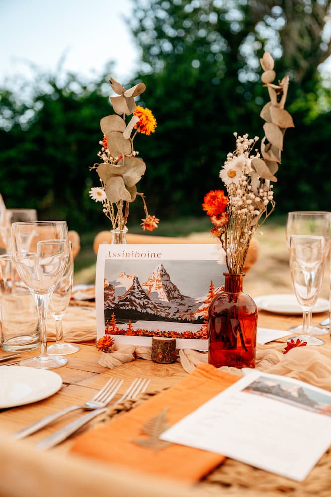 Almer Table Decorations