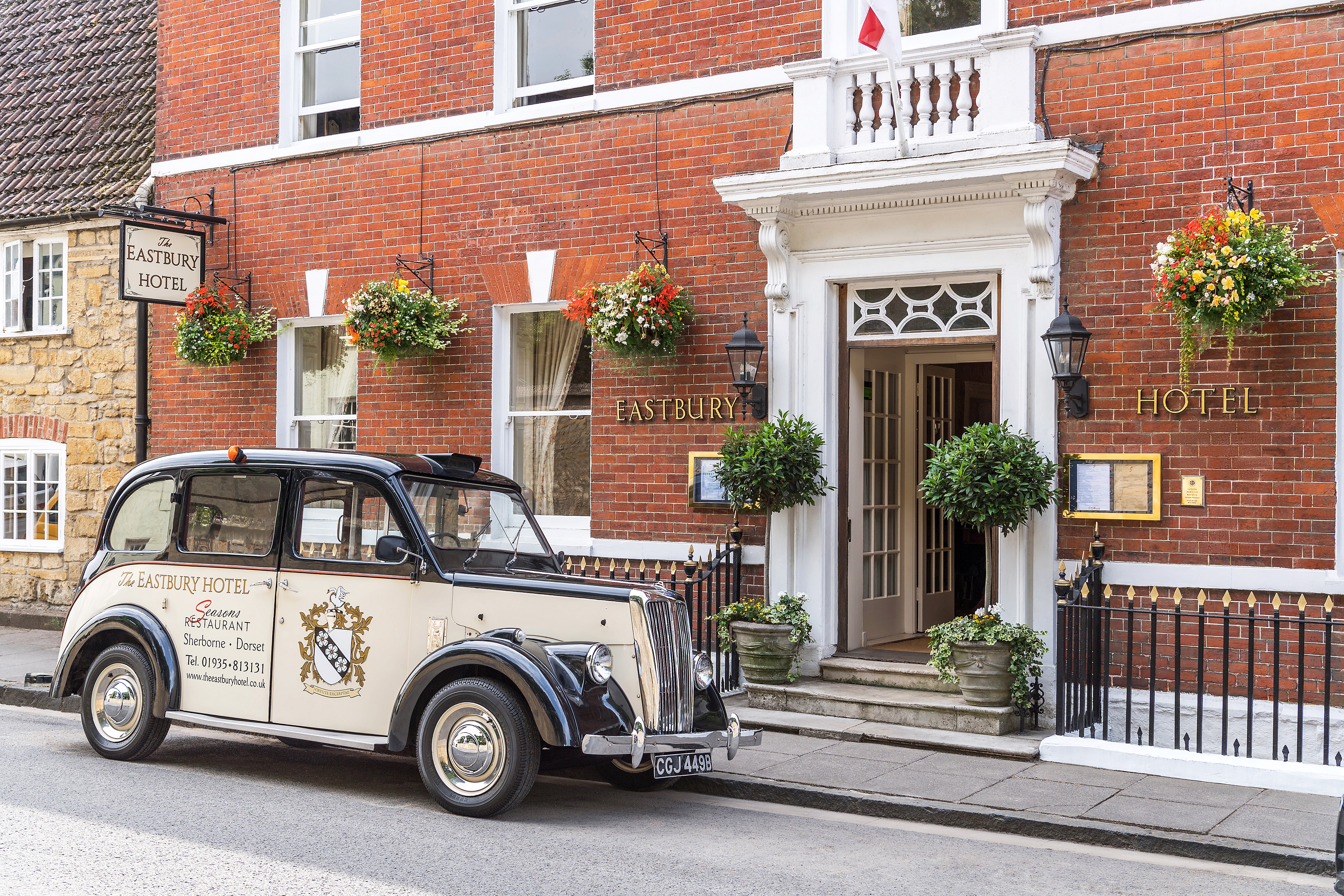 The Eastbury Hotel entrance