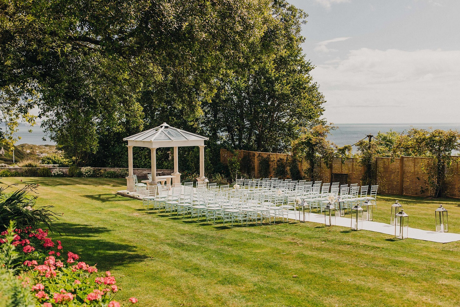 Penn Castle pergola