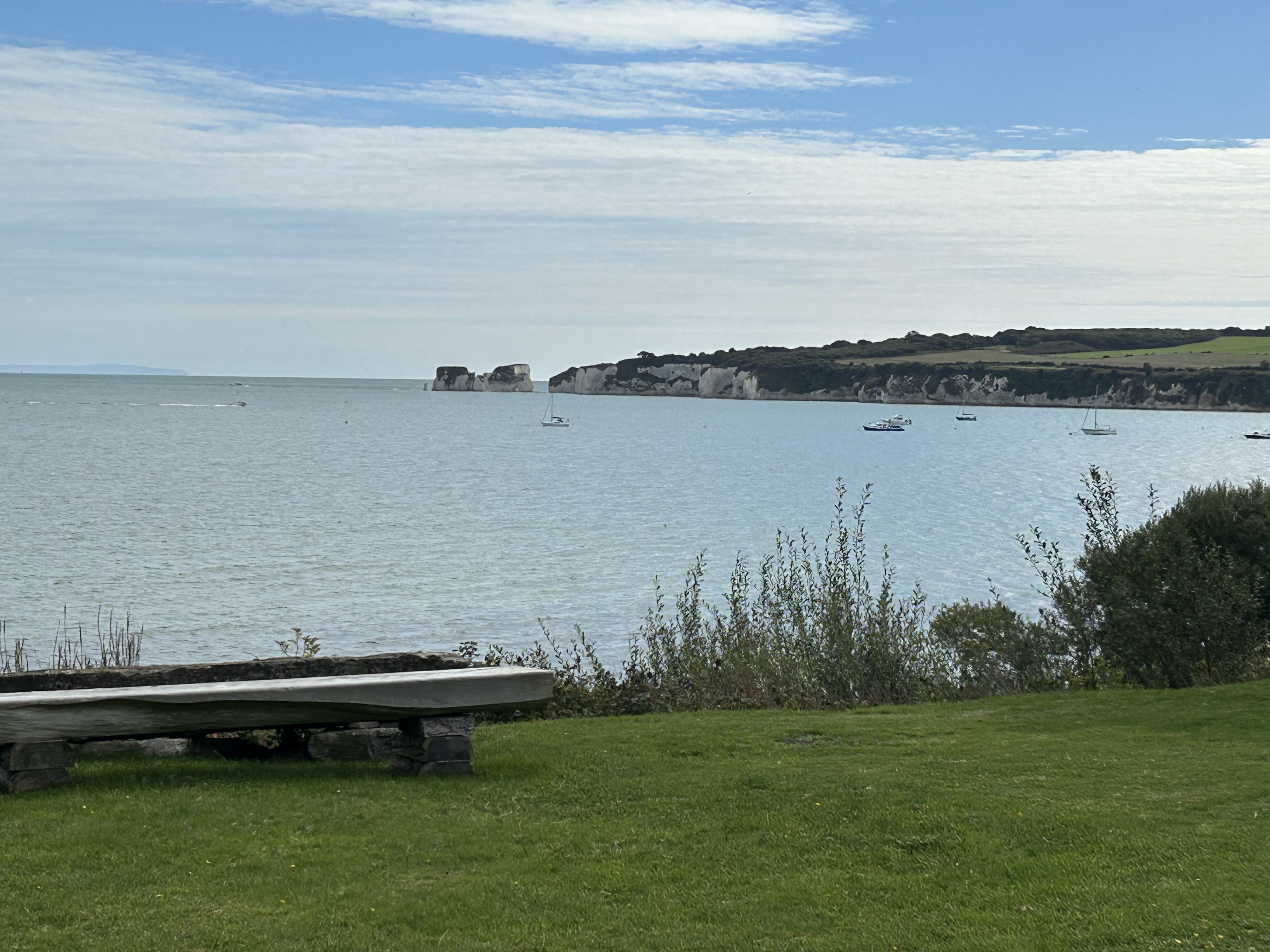 Studland Bay House - View of Old Harry