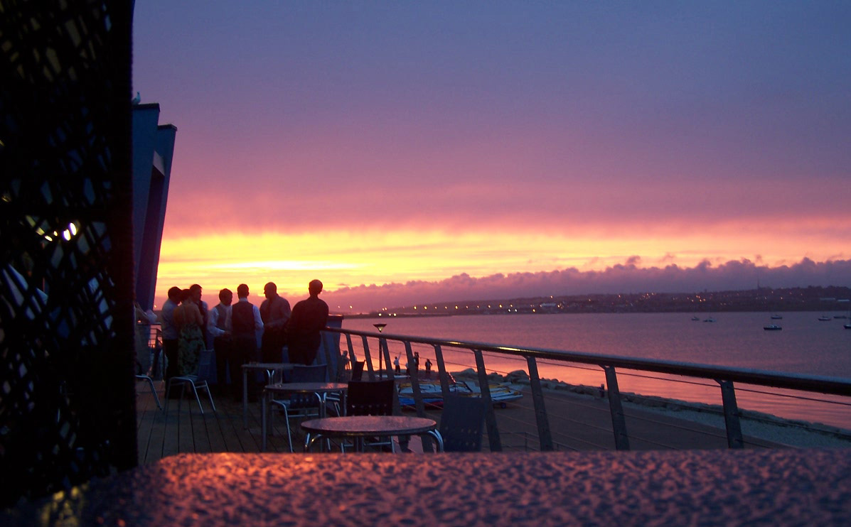 Weymouth and Portland Sailing Academy sunset