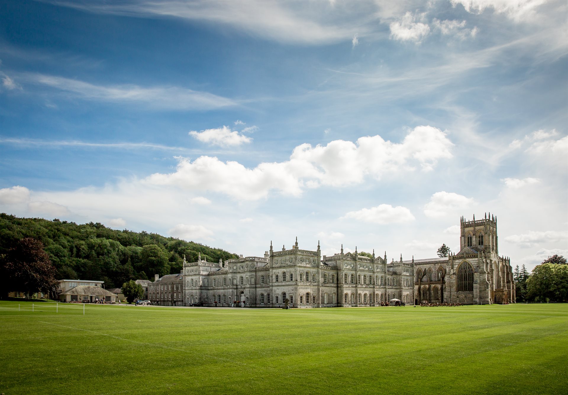 Milton Abbey School grounds