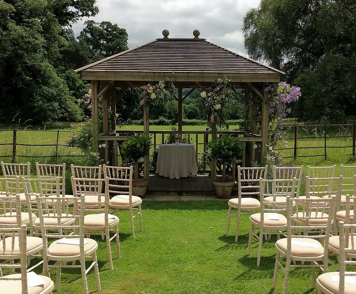 Shillingstone House gazebo