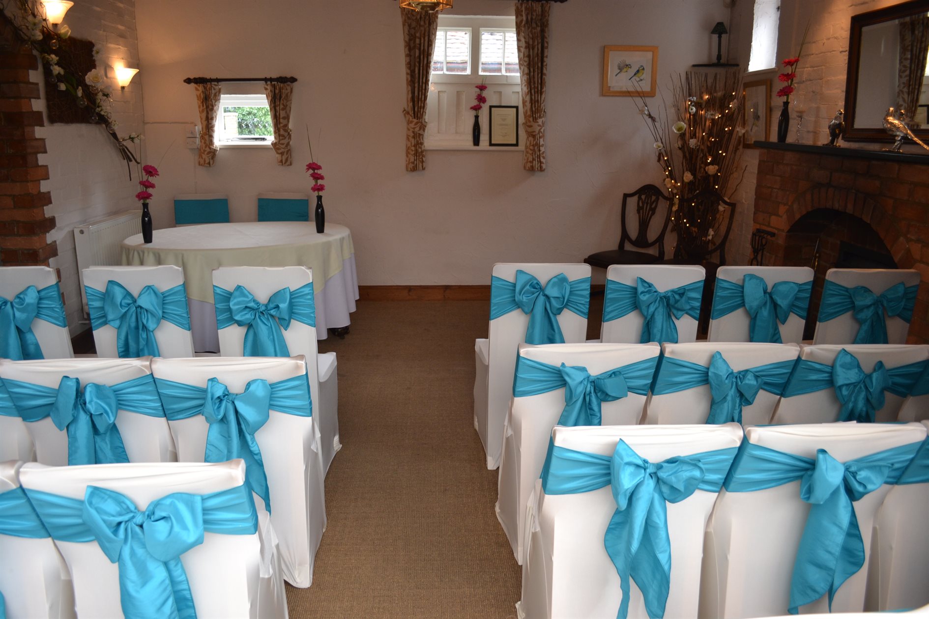 Langton Arms indoor ceremony area