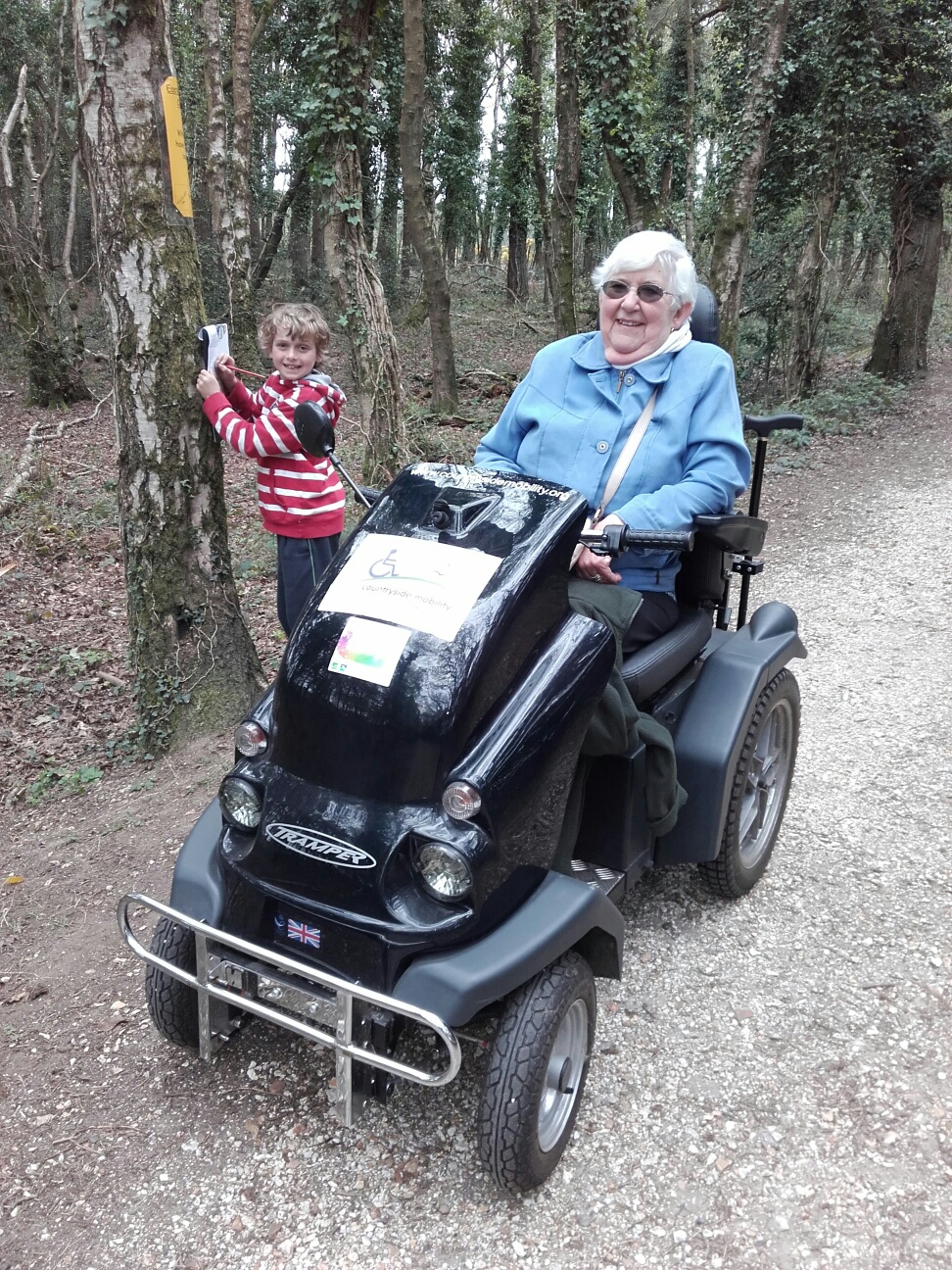 Tramper in use for Easter Trail Cath and Ben (002)