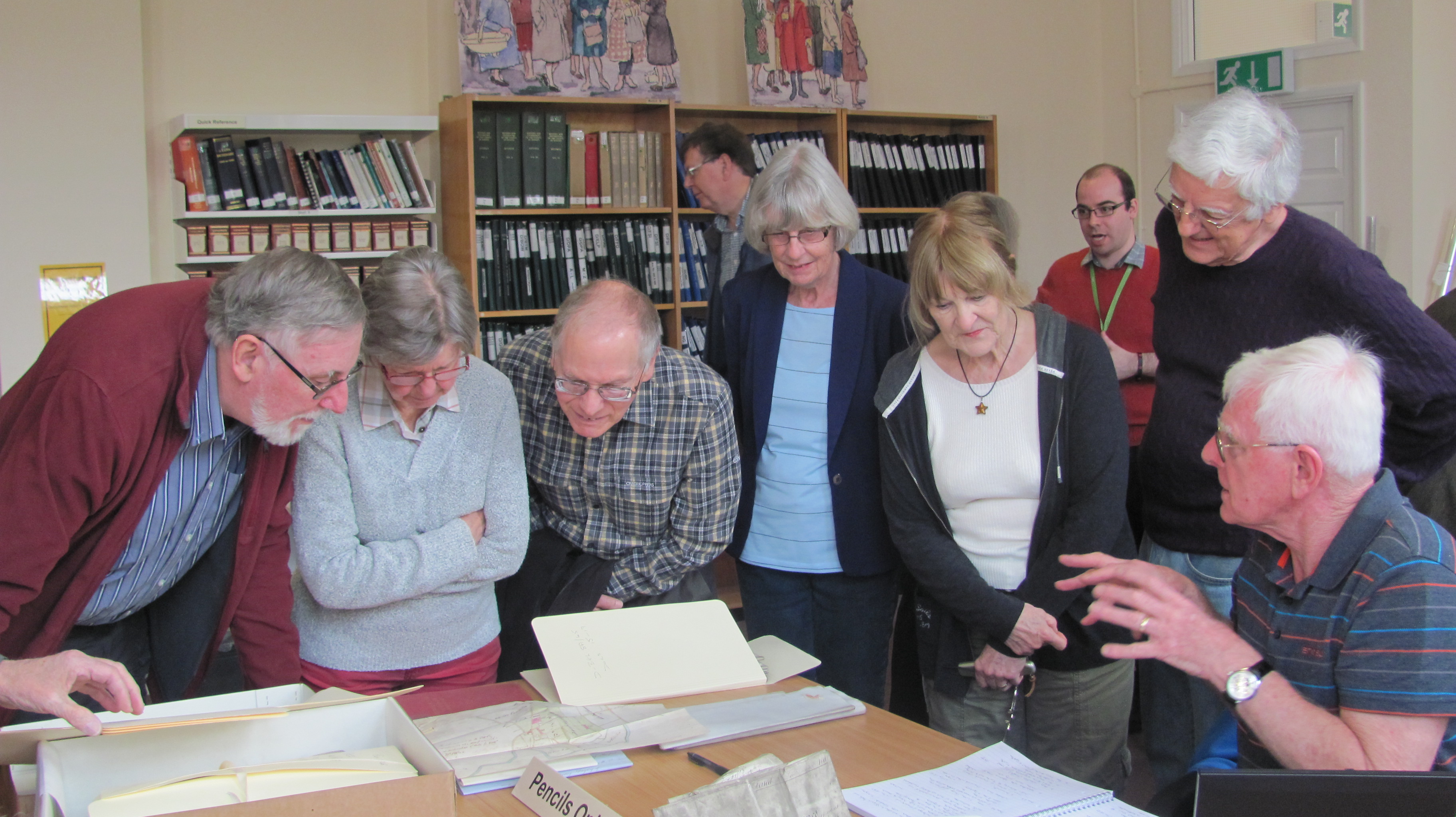 East Dorset Heritage Trust visit to Dorset History Centre