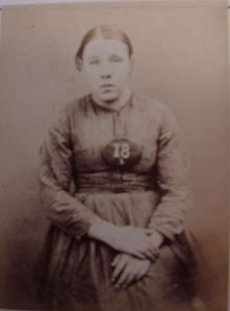 Photograph of Fanny Bennett 1876