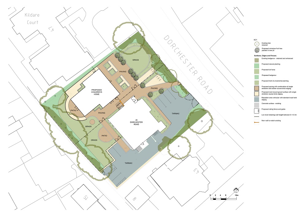 Image 1a- 45 Dorchester Road Weymouth proposed site layout
