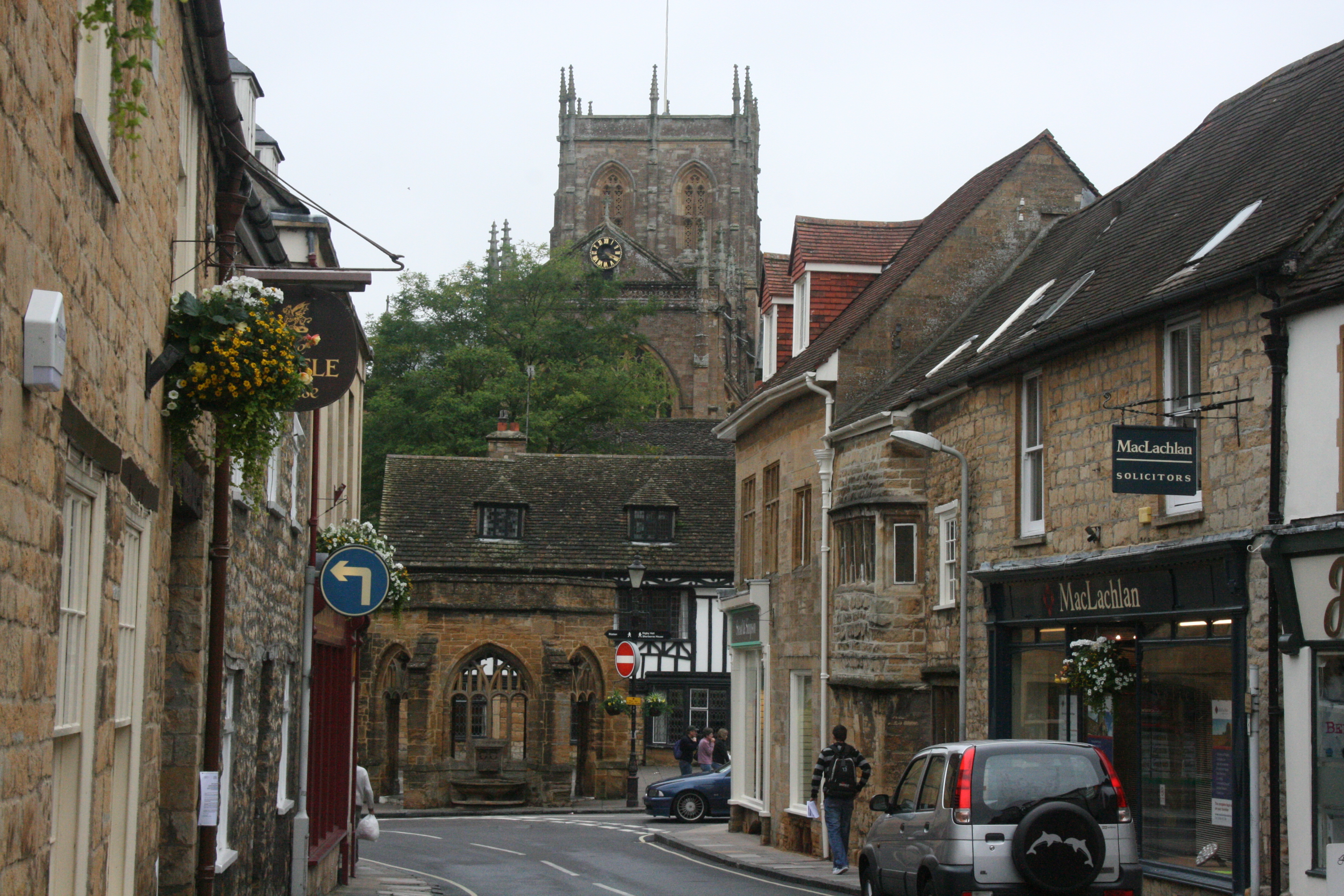 Sherborne Long Street to Sherborne Abbey
