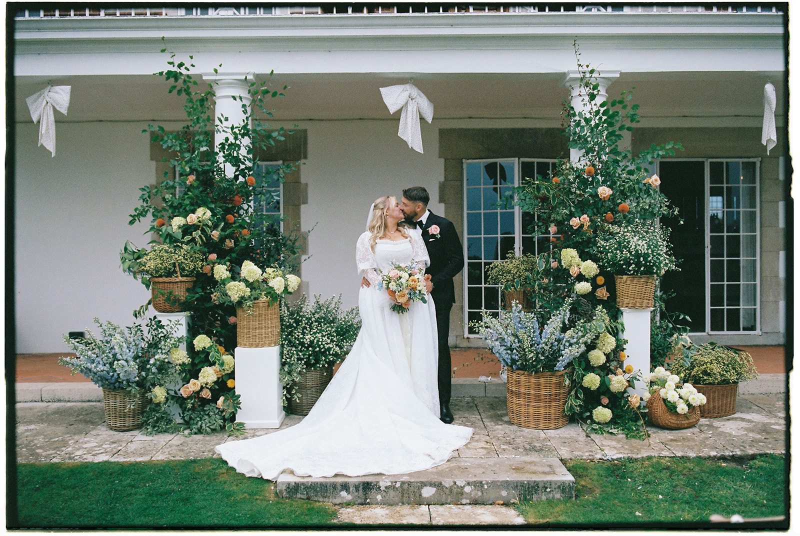 Studland Bay House - Couple on Terrace