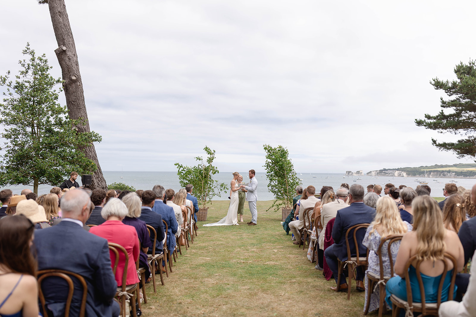 Studland Bay House - Couple overlooking the sea