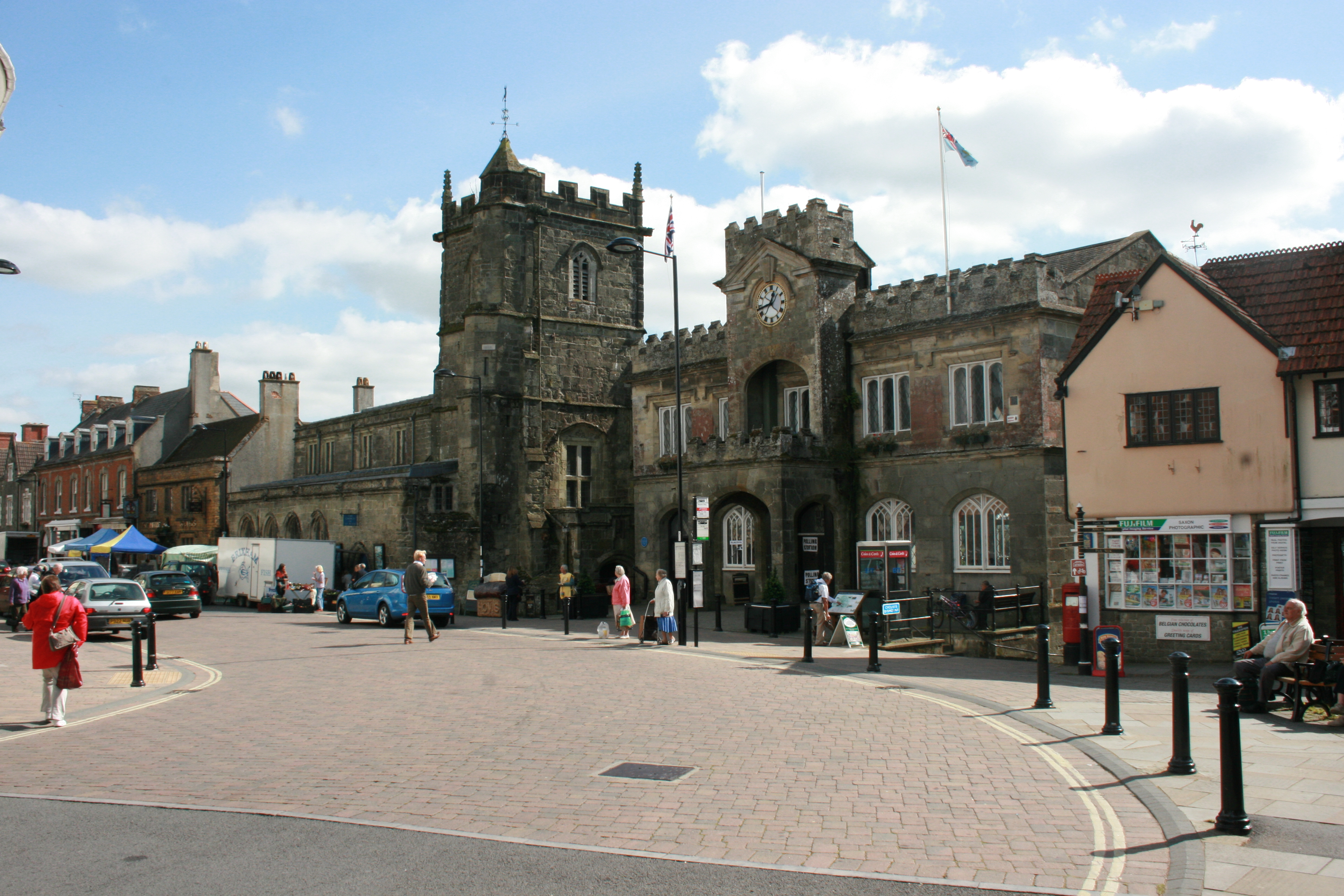 Shaftesbury town centre