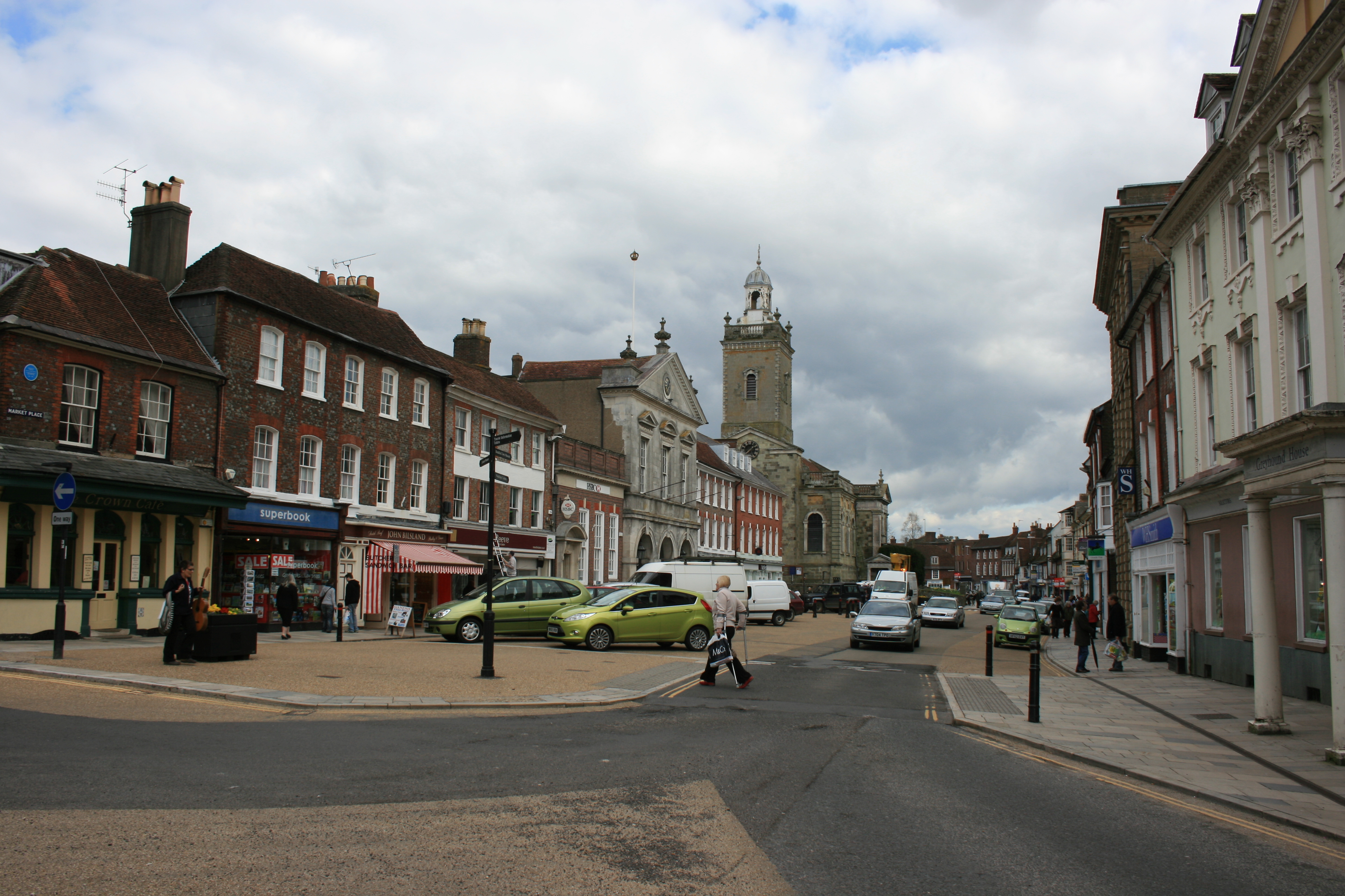 Blandford Forum market place