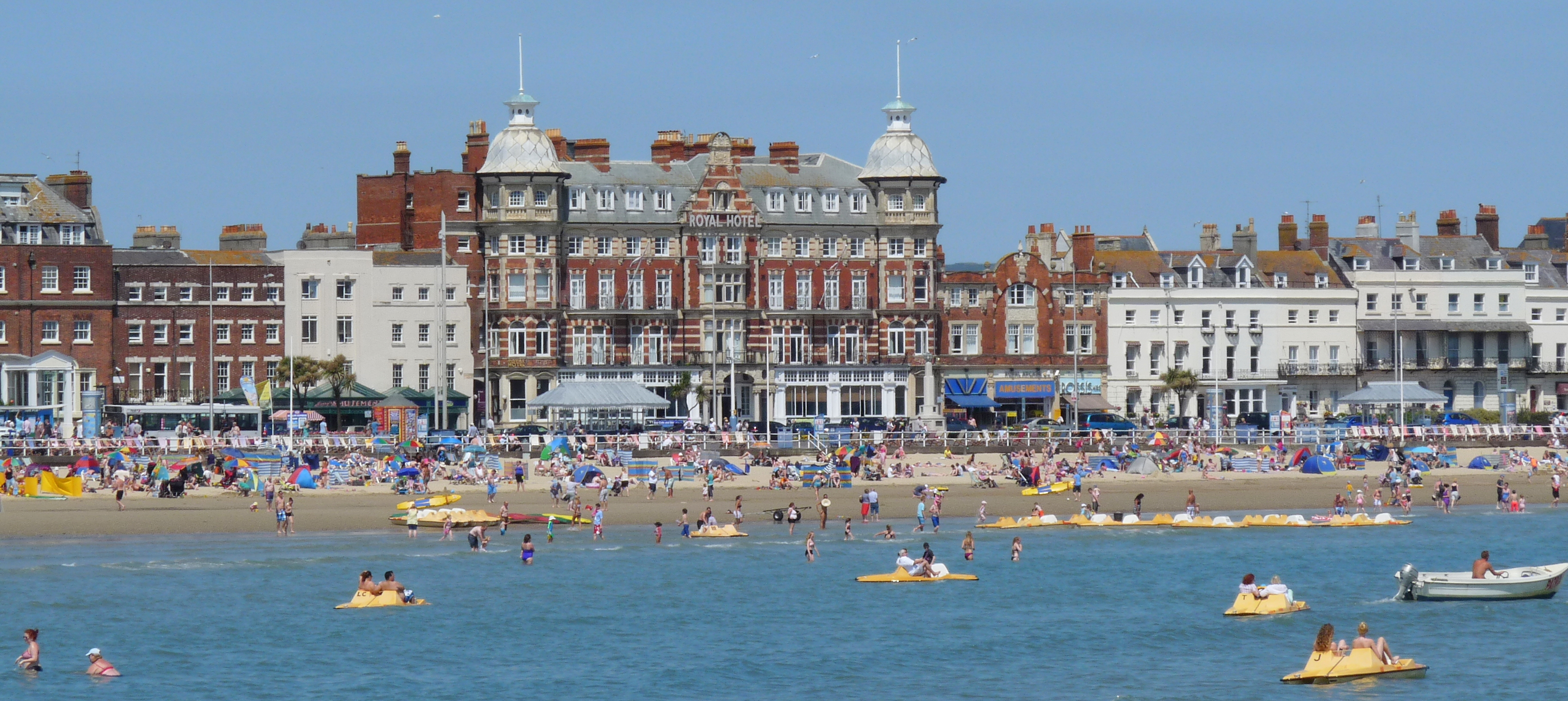 Weymouth wide beach