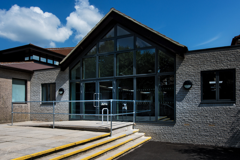 Shaftesbury-School-Sixth-Form-Learning-Resource-Room-External-View