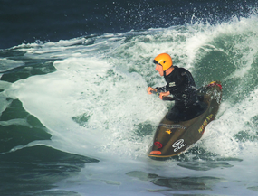 Man kayaking in Weymouth
