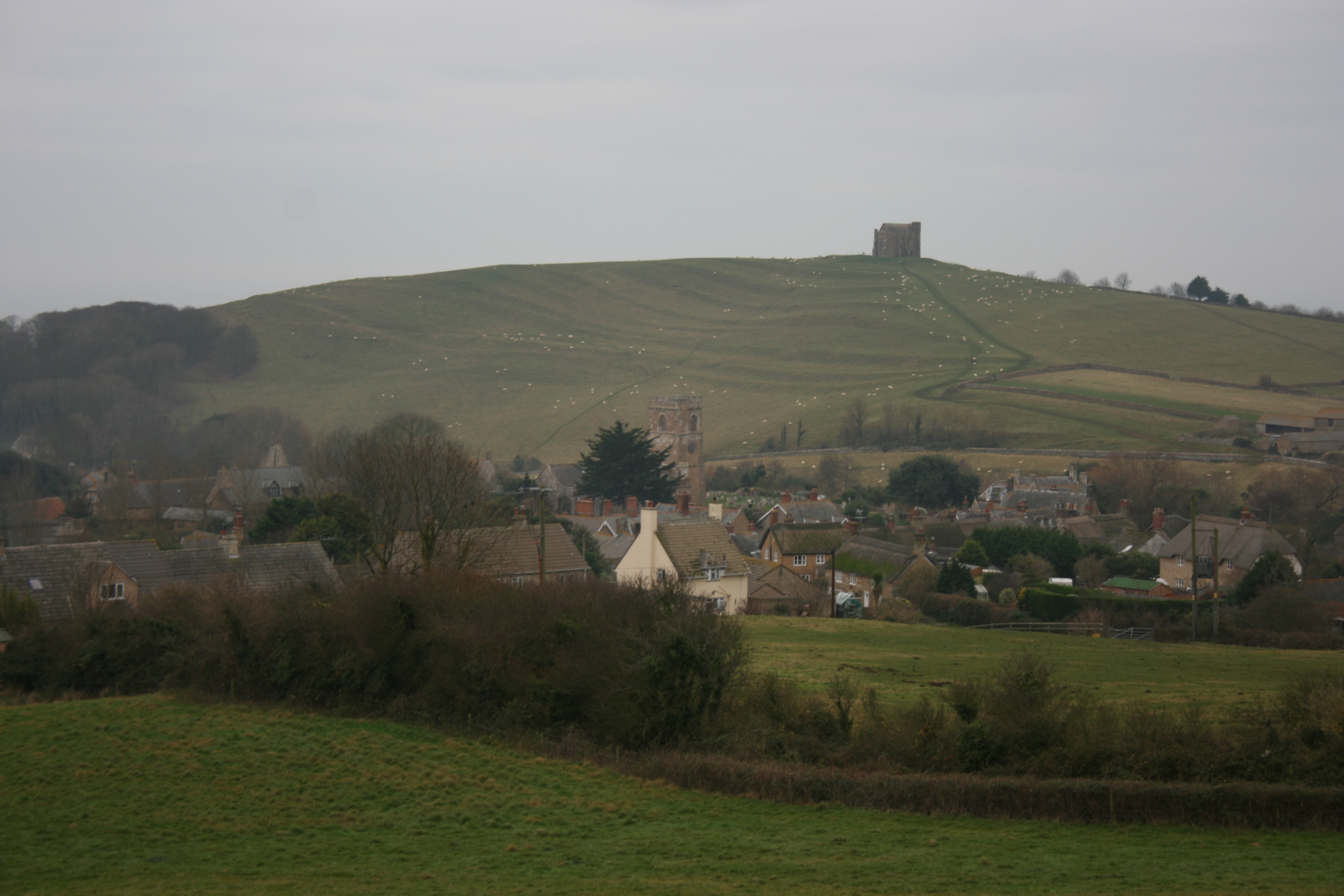 Abbotsbury townscape from the NE