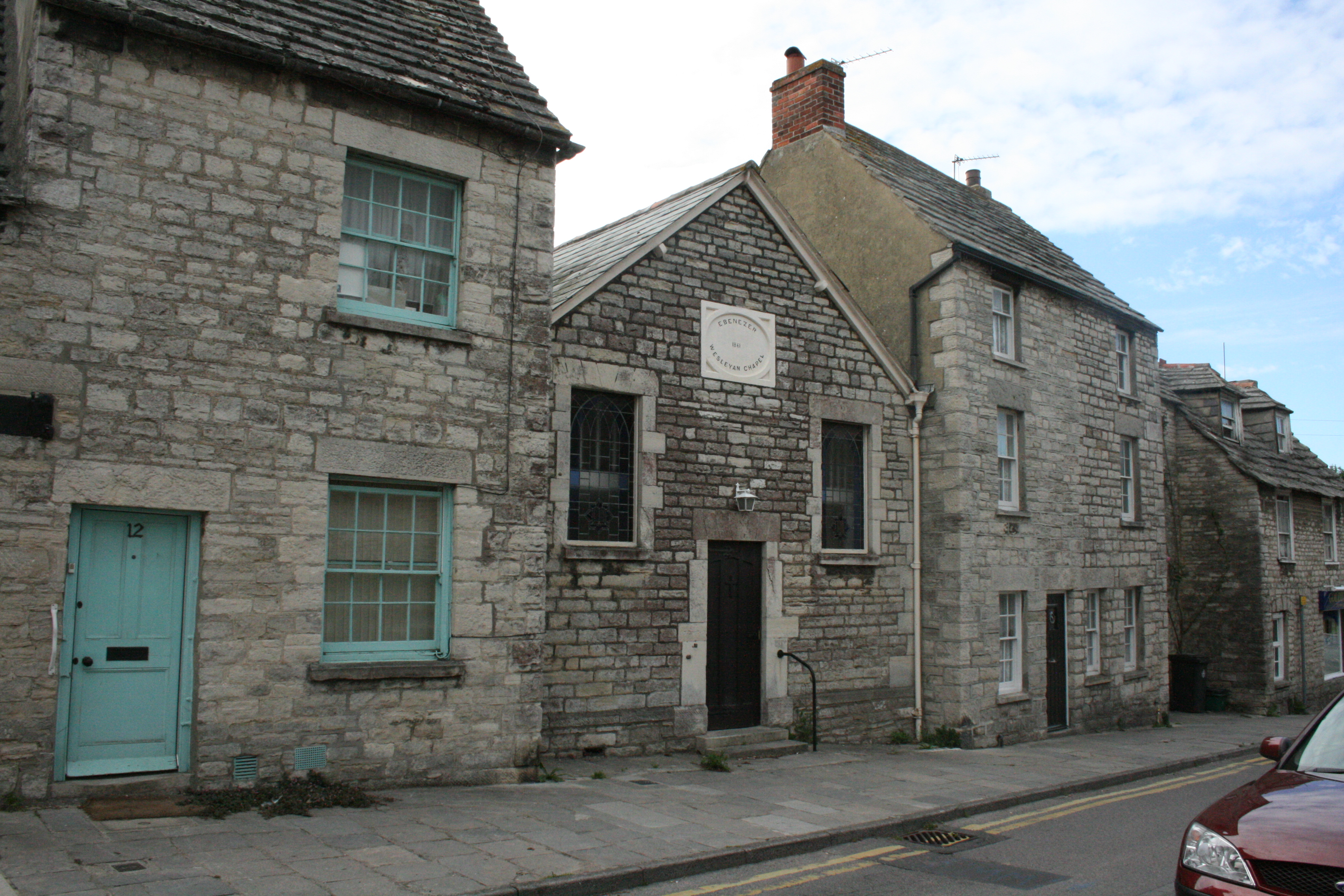 Swanage stone cottages