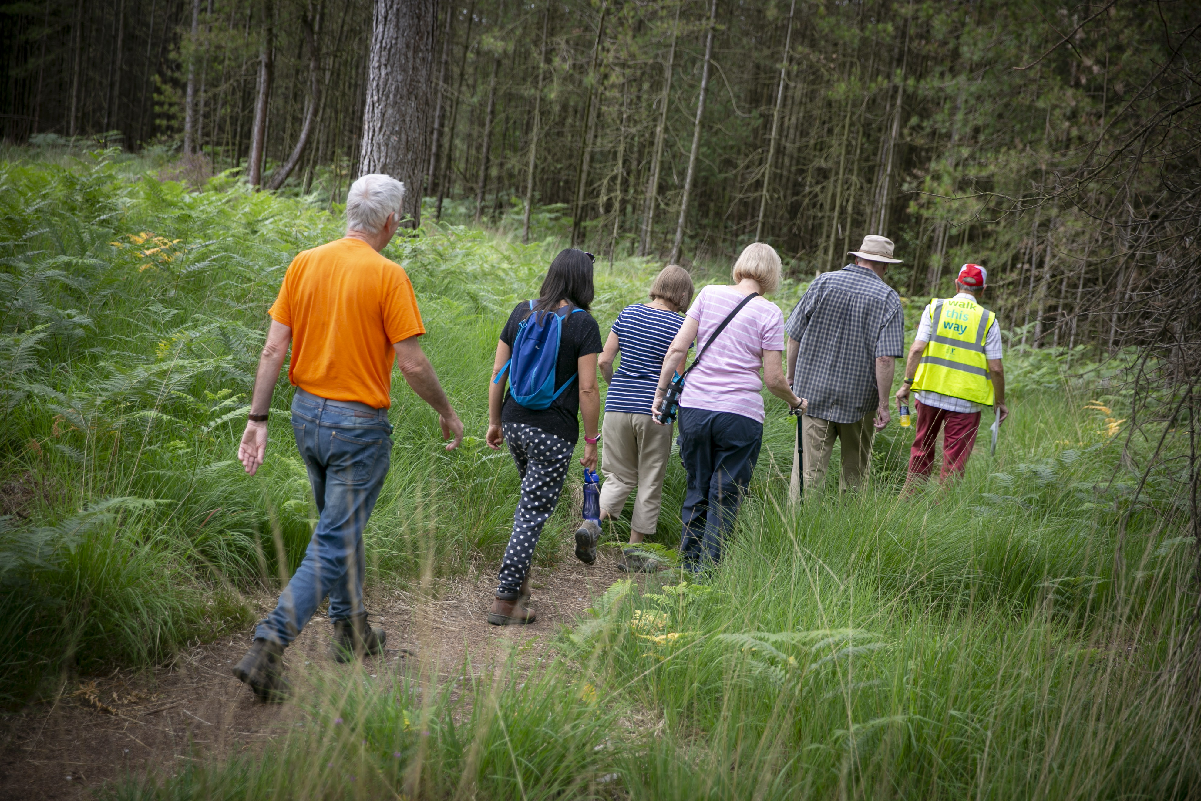 Image of people walking