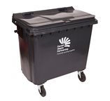 770L general black waste bin