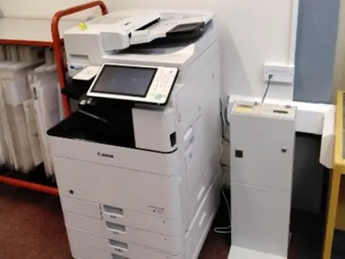 This is the image of a free standing printer.