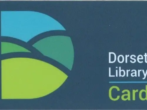 This is an image of a Dorset Library Card.