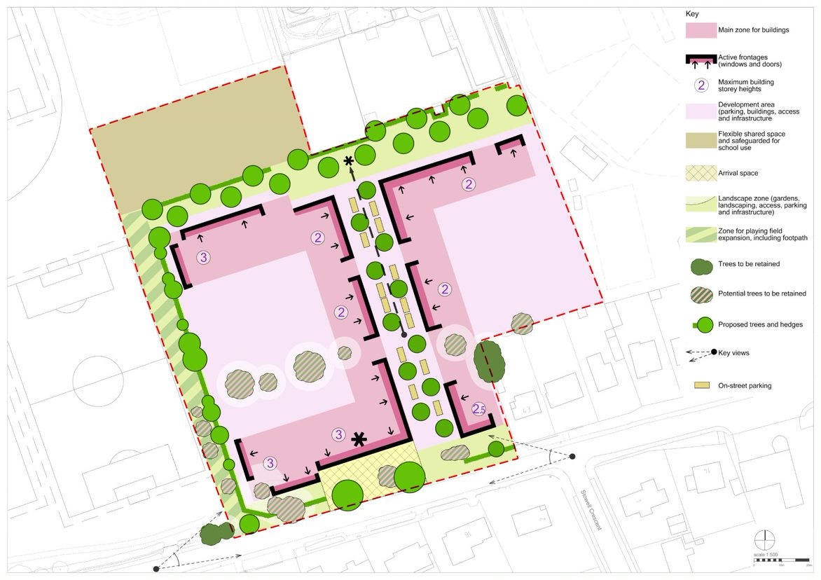 Purbeck Gateway Old Middle School Concept Drawing March 2021