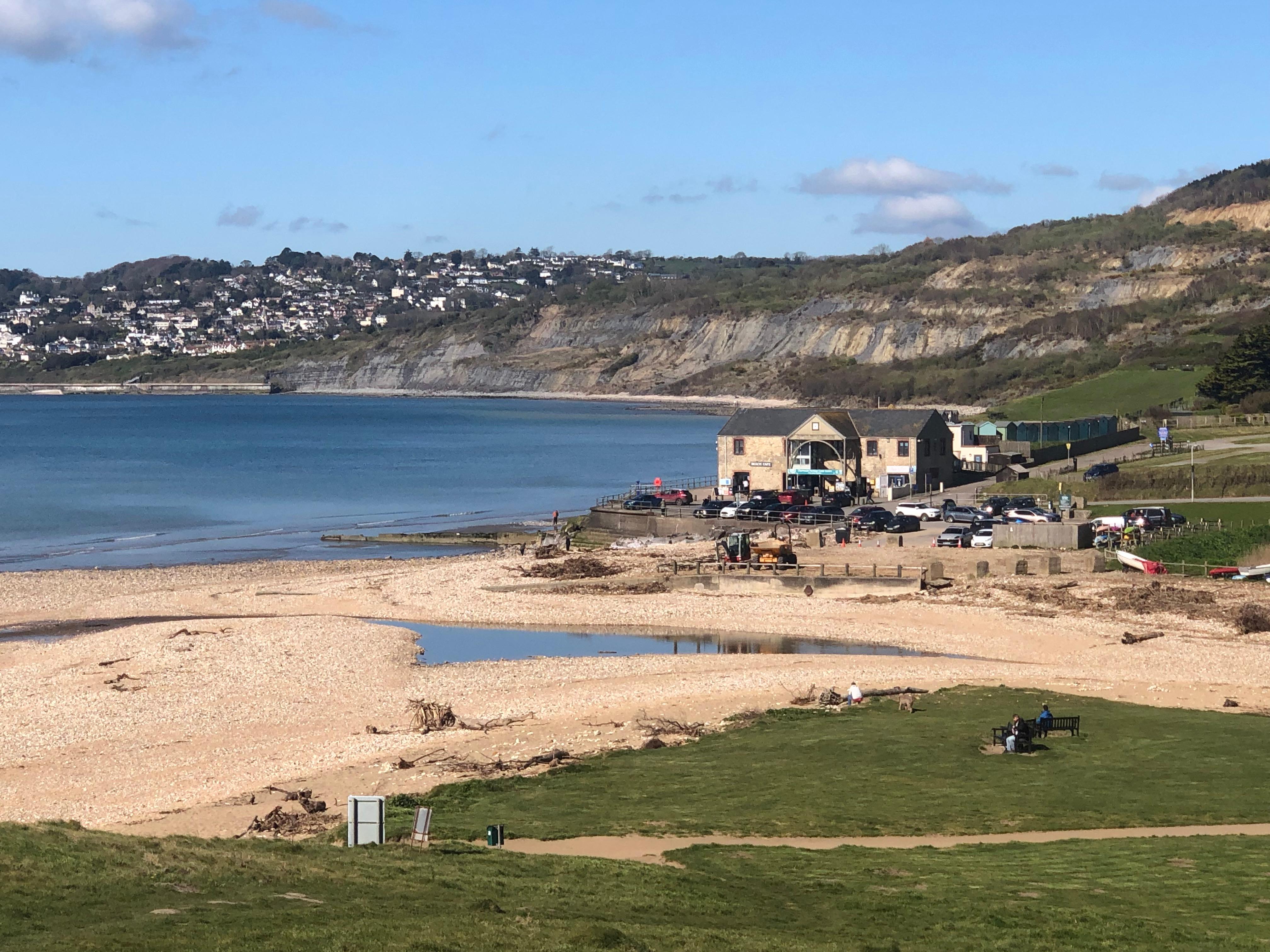 Beach scene