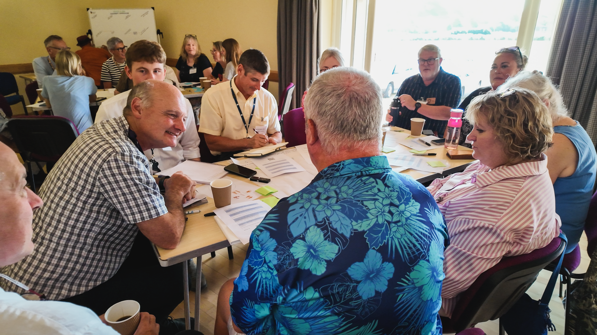 Community groups meet at the first Community Conversation