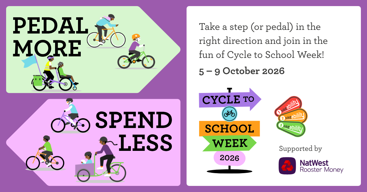 Cycle to School Week graphic