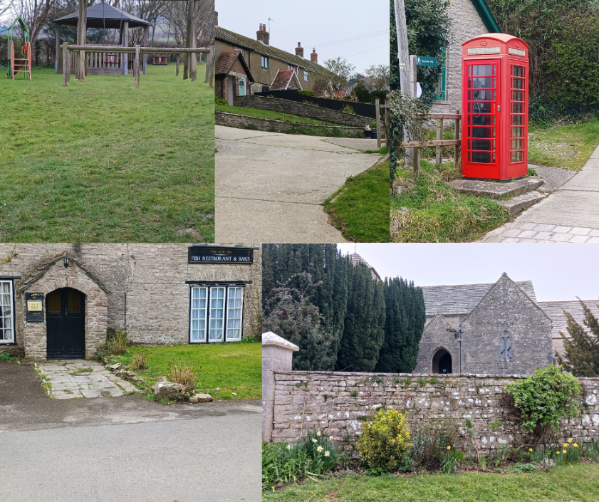 Here are five different images of Church Knowle