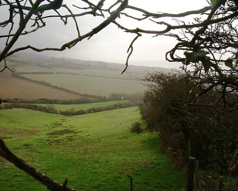 View across to West Bexington