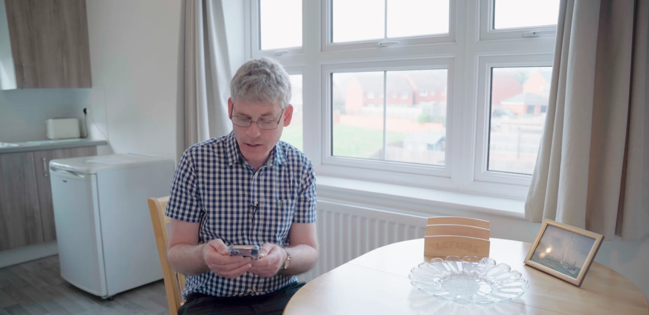 David's life has been helped by our Technology Enabled Care team