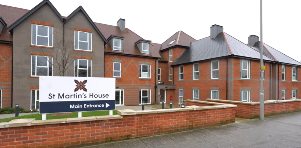 St Martin's Extra Care Housing, which opened recently in Gillingham