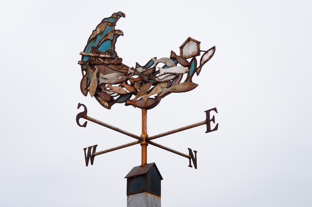 West Dorset Coast Path, Parish boundary markers Photo by Pete Milson