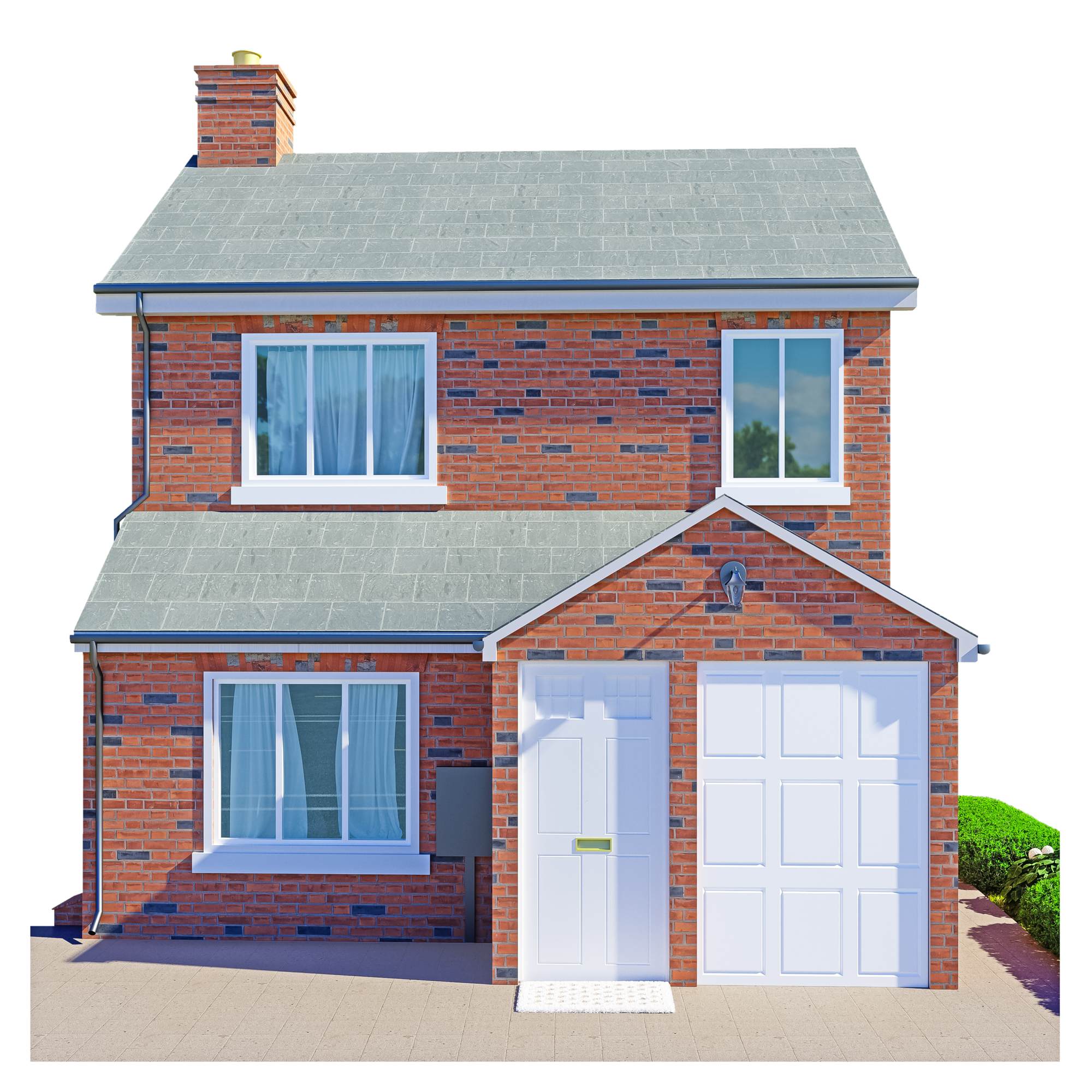 House with a garage and driveway