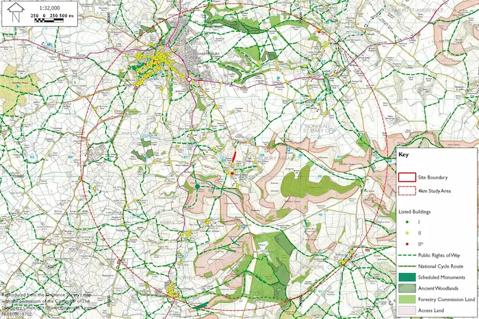 Figure 2. Landscape designations