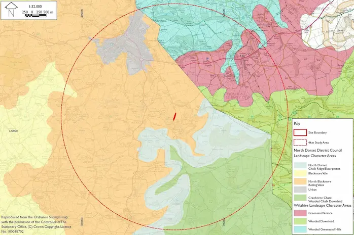 Figure 4. Local landscape character assessment areas