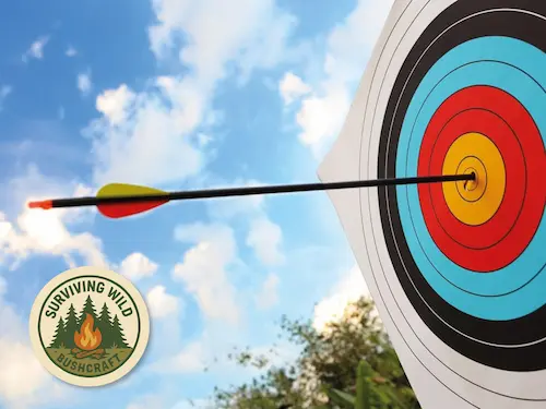 Surviving Wild Bushcraft archery poster