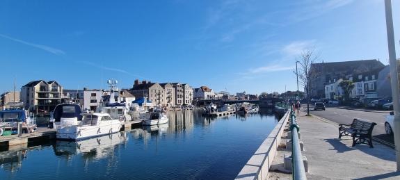 North Quay in Weymouth