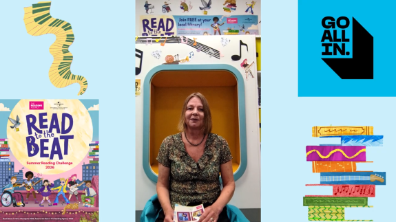 Councillor Clare Sutton talking about the 2026 Summer Reading Challenge